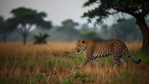 Fotografia del leopardo in Sri Lanka