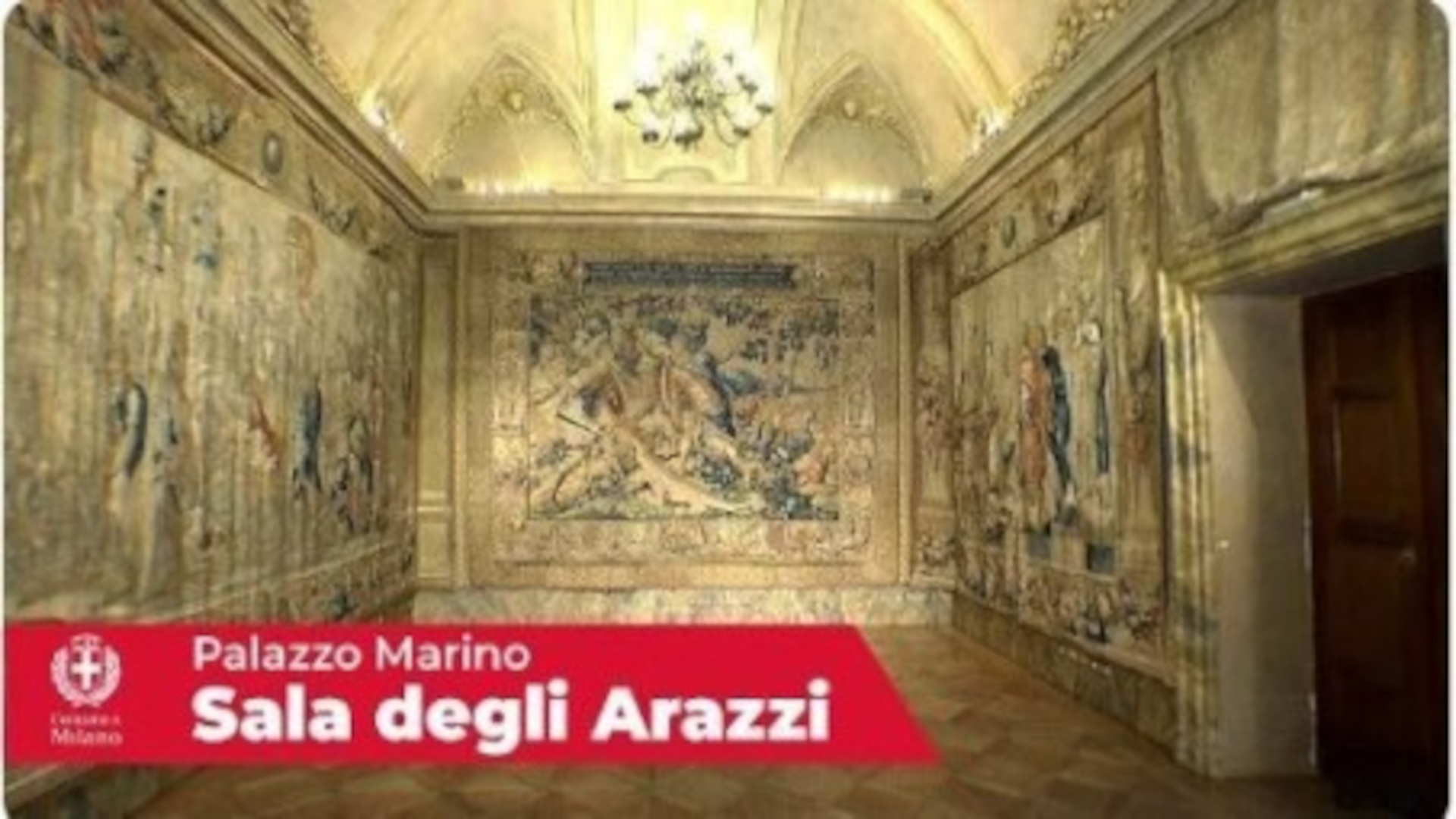 Sala degli Arazzi – Tour virtuale di Palazzo Marino a Milano