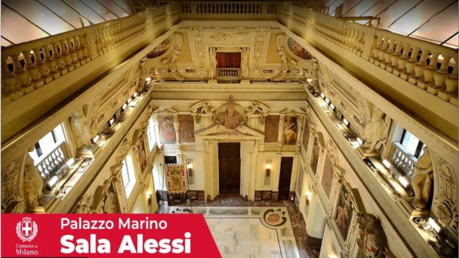 Sala Alessi – Tour virtuale di Palazzo Marino a Milano