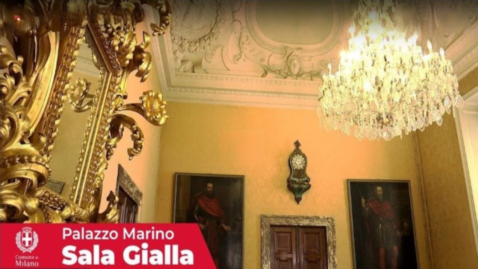 Sala Gialla – Tour virtuale di Palazzo Marino a Milano